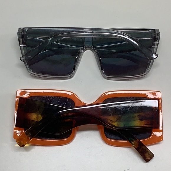 Plastic sunglasses bundle 2 pair has some minor markings - Picture 2 of 2